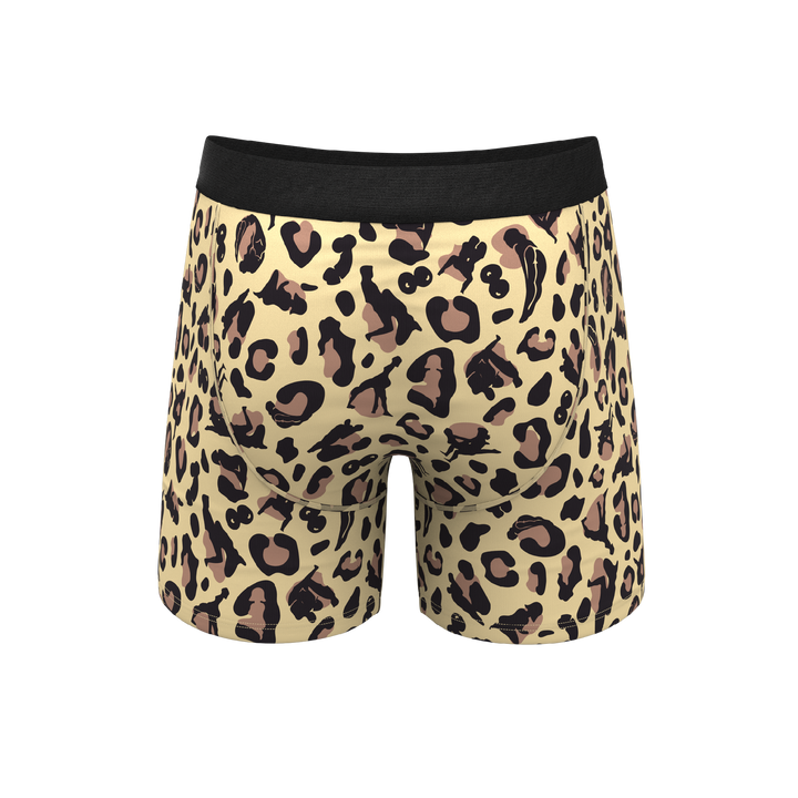 Shinesty "Primal Passion" Naughty Cheetah Print Ball Hammock® Pouch Underwear