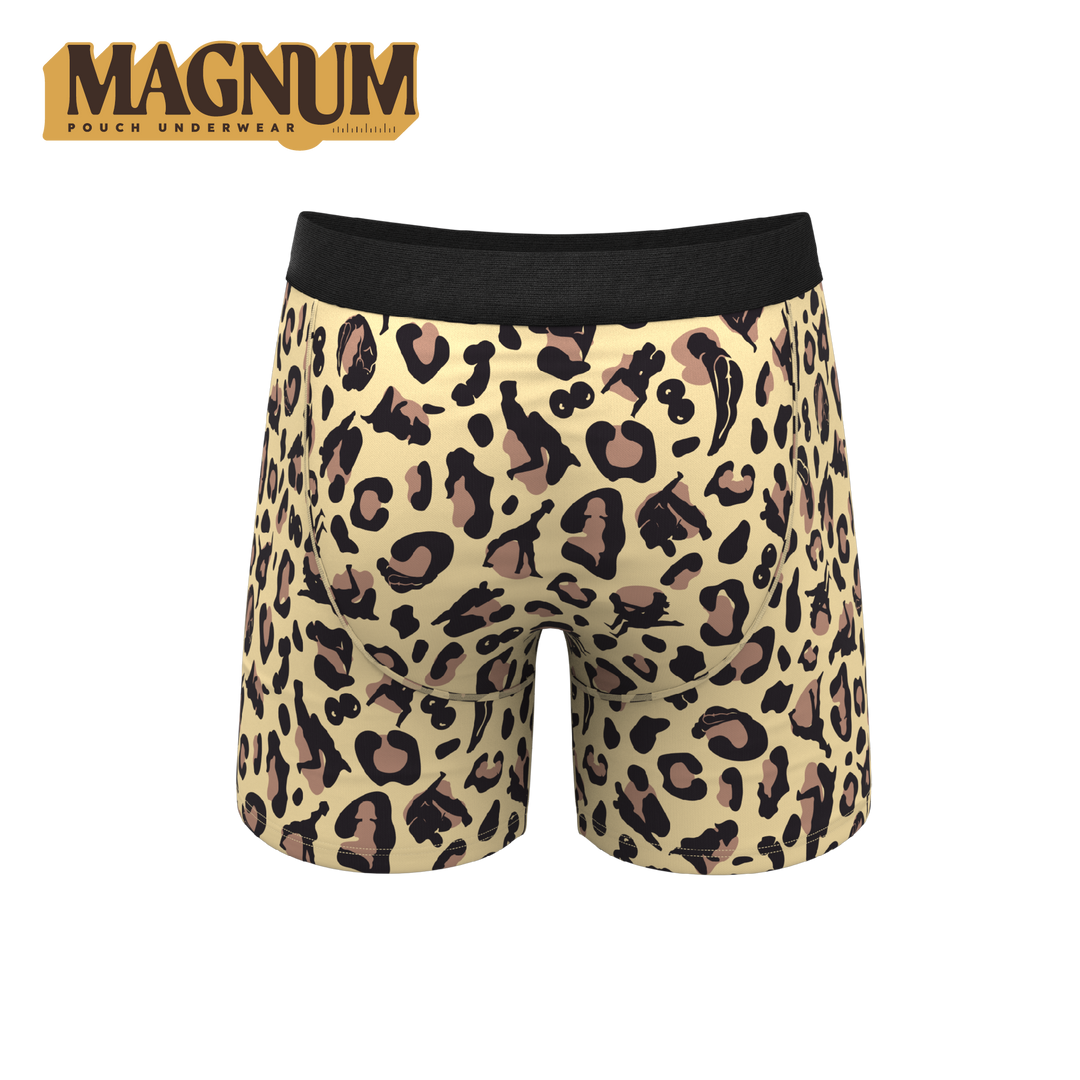 Shinesty "The Primal Passion" Naughty Cheetah Print Ball Hammock® Magnum Big Pouch Underwear