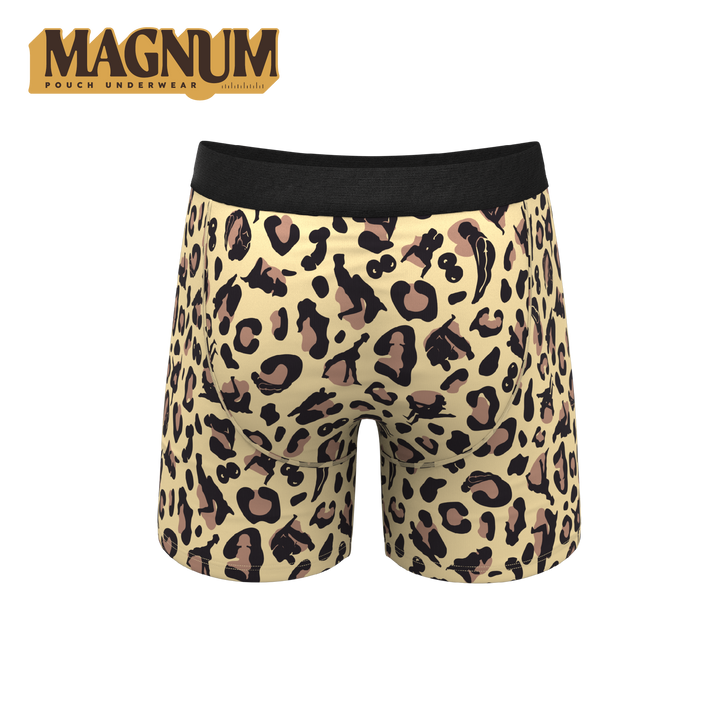Shinesty "The Primal Passion" Naughty Cheetah Print Ball Hammock® Magnum Big Pouch Underwear