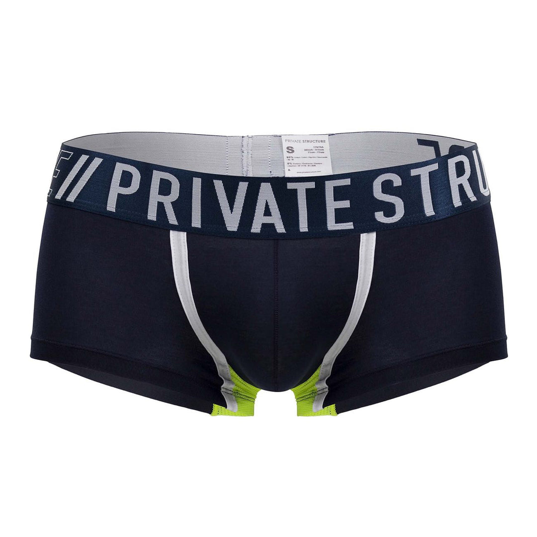 Private Structure Athlete Men's Trunk Underwear in Navy Ranger – men's trunks