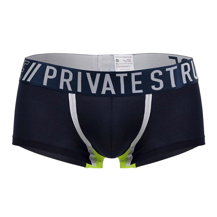 Private Structure Athlete Men's Trunk Underwear in Navy Ranger – men's trunks