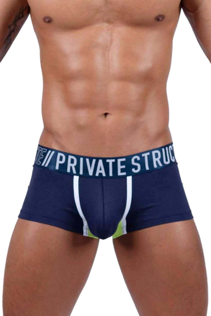 Private Structure Athlete Men's Trunk Underwear in Navy Ranger – men's trunks