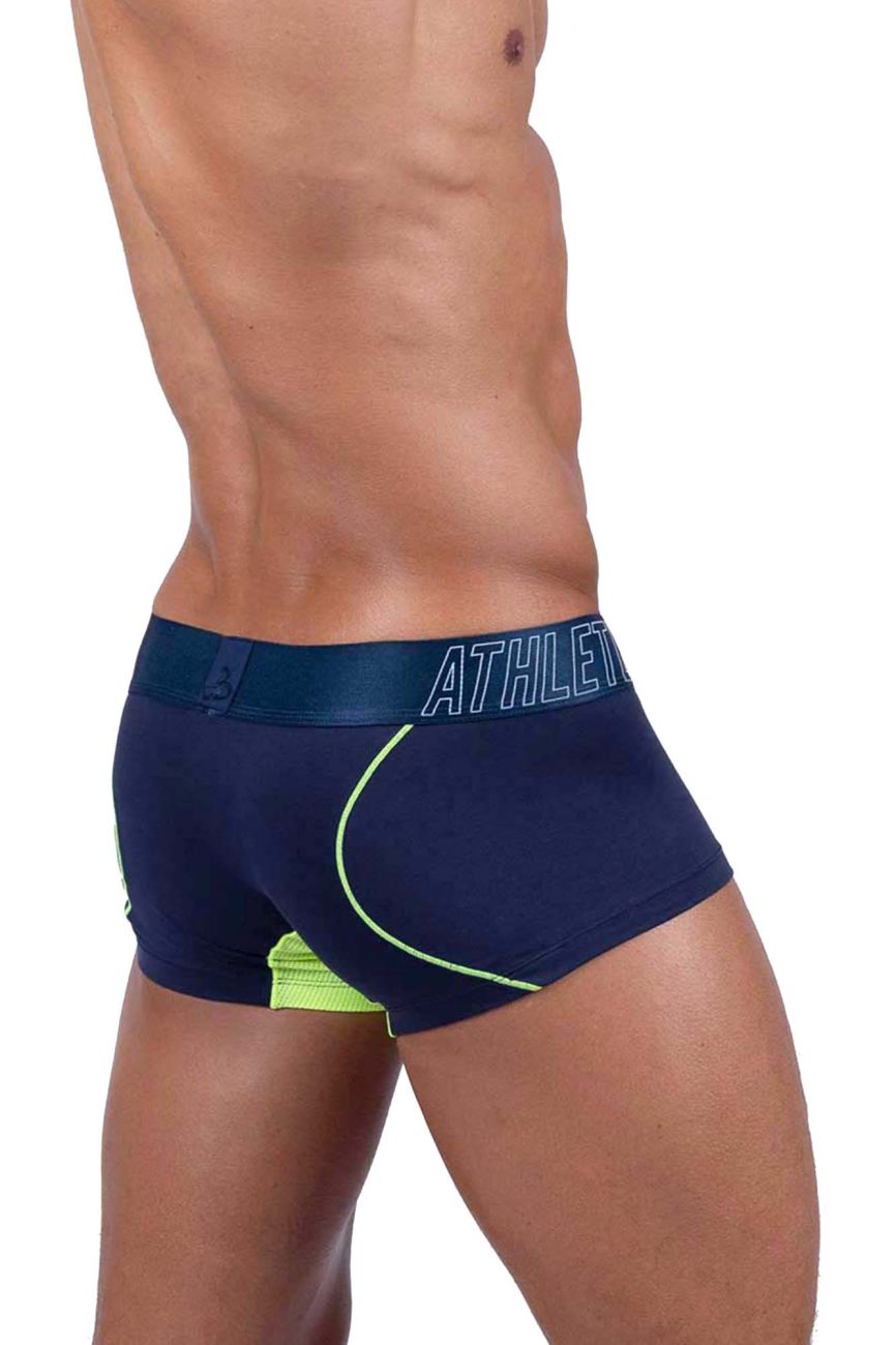 Private Structure Athlete Men's Trunk Underwear in Navy Ranger – men's trunks
