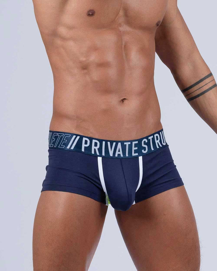 Private Structure Athlete Men's Trunk Underwear in Navy Ranger – men's trunks