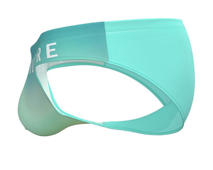 Private Structure Bare Men's Bikini Brief in Cyan Mist – men's briefs