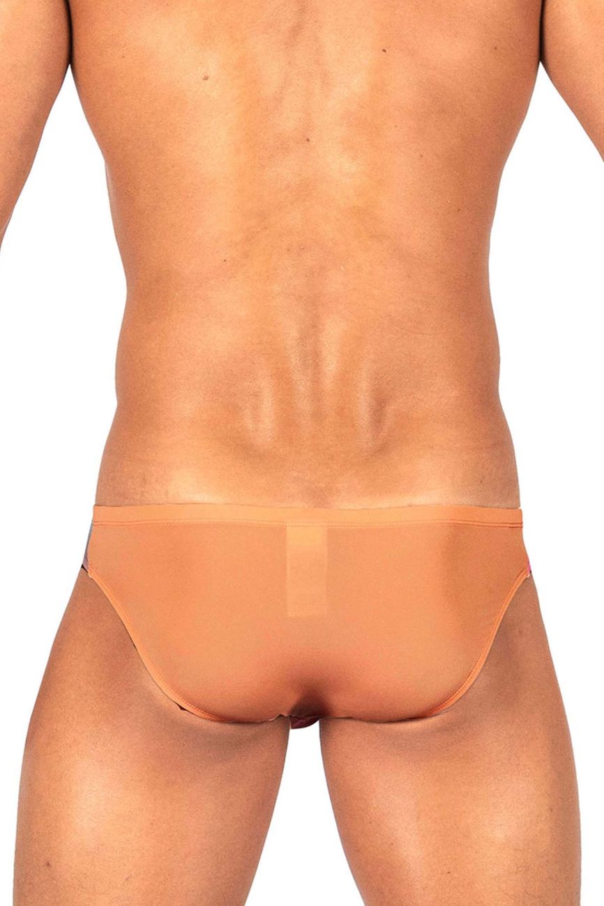 Private Structure Bare Men's Bikini Brief in Orange – men's briefs