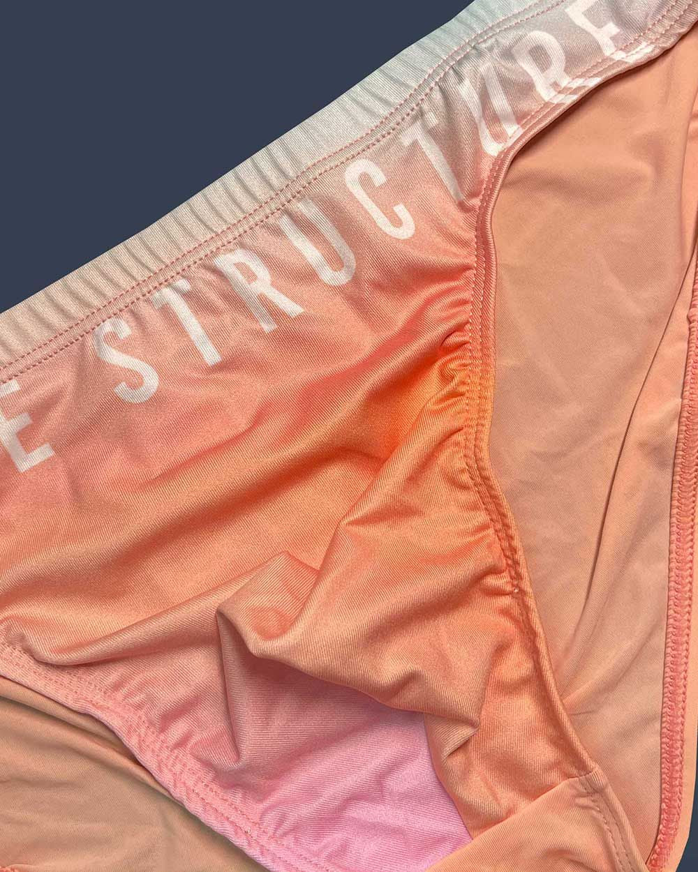 Private Structure Bare Men's Bikini Brief in Orange – men's briefs