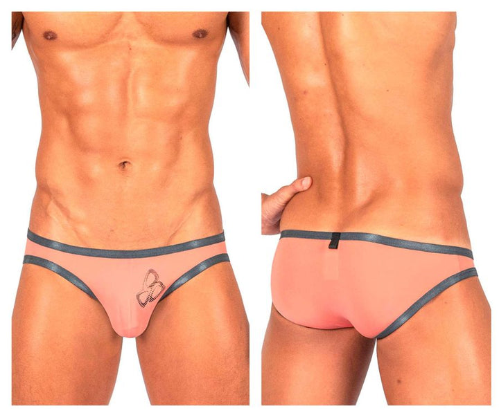 Private Structure Bare Men's Bikini Brief in Orange – men's briefs
