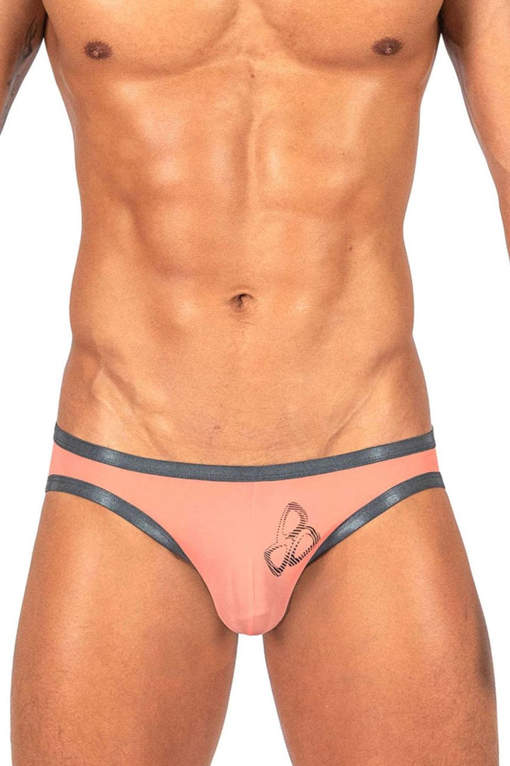 Private Structure Bare Men's Bikini Brief in Orange – men's briefs