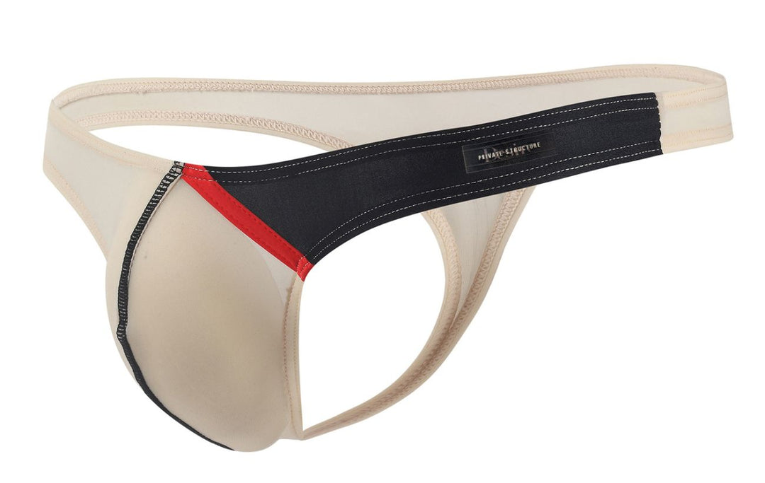 Private Structure Desire Glaze Men's Thong in Nude – men's thongs