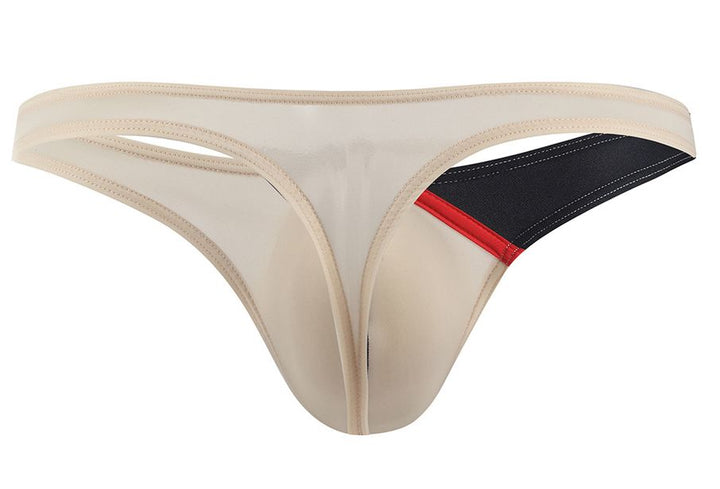 Private Structure Desire Glaze Men's Thong in Nude – men's thongs