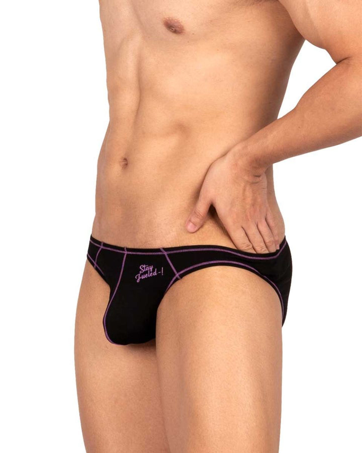 Private Structure Prime Eutopia Men's Bikini Brief in Charcoal – men's briefs