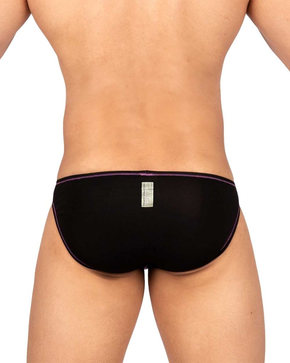 Private Structure Prime Eutopia Men's Bikini Brief in Charcoal – men's briefs