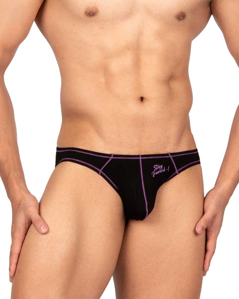 Private Structure Prime Eutopia Men's Bikini Brief in Charcoal – men's briefs