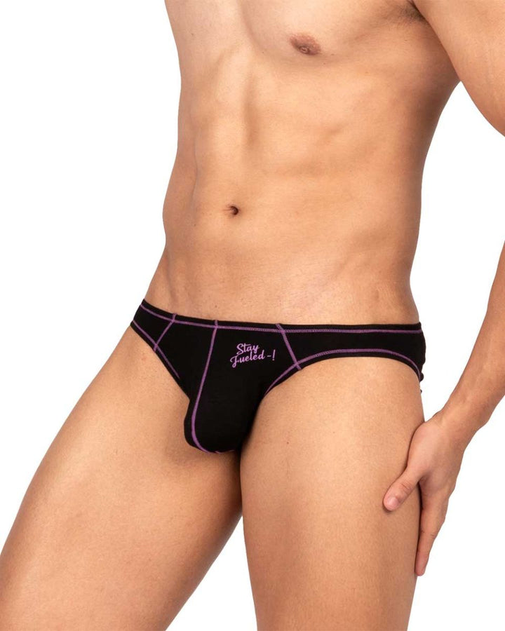 Private Structure Prime Eutopia Men's Bikini Brief in Charcoal – men's briefs