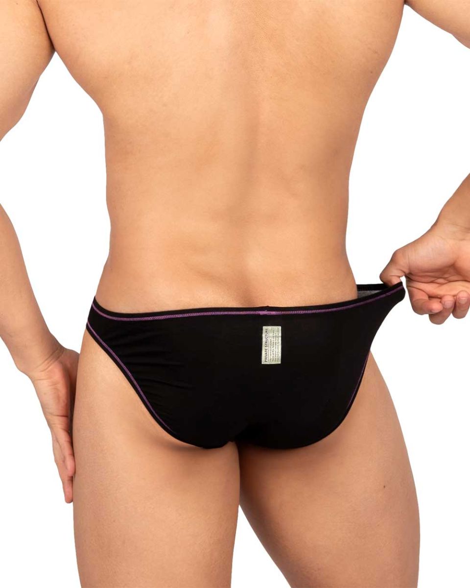 Private Structure Prime Eutopia Men's Bikini Brief in Charcoal – men's briefs