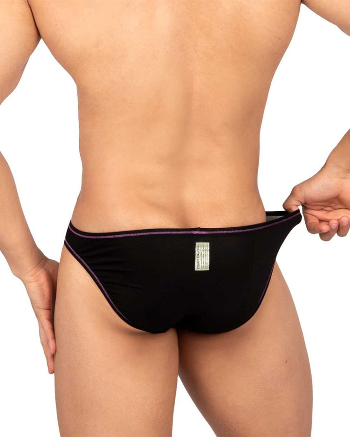 Private Structure Prime Eutopia Men's Bikini Brief in Charcoal – men's briefs