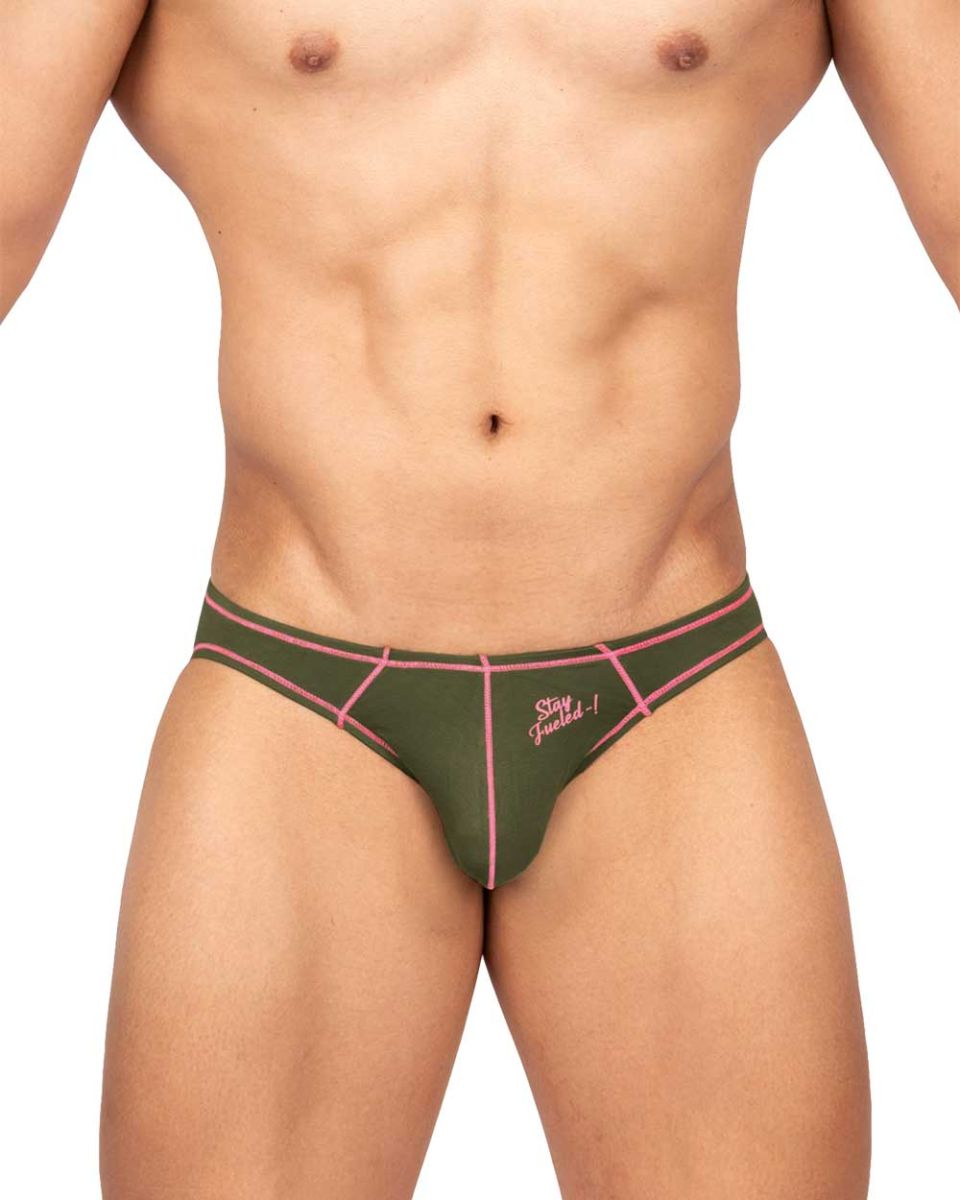 Private Structure Prime Eutopia Men's Bikini Brief in Olive – men's briefs