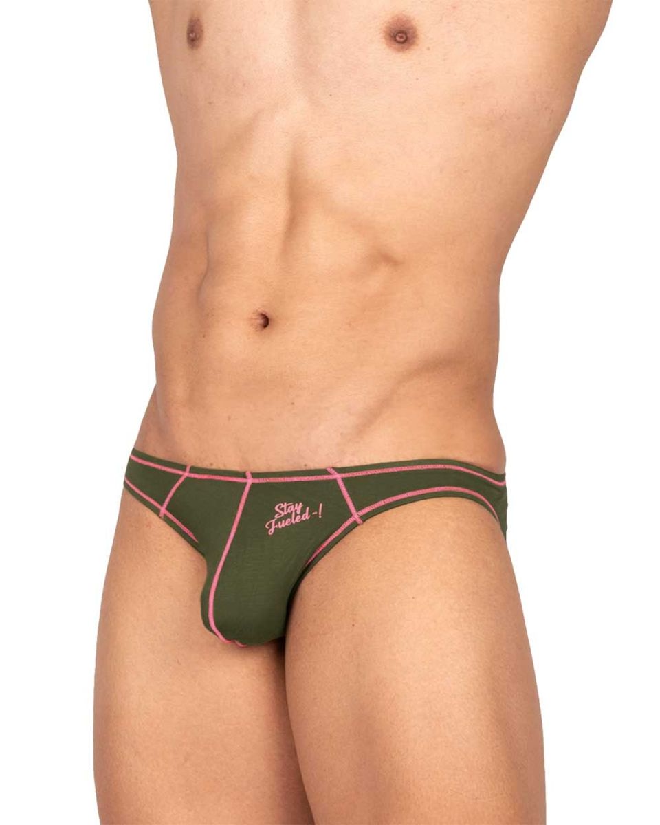 Private Structure Prime Eutopia Men's Bikini Brief in Olive – men's briefs
