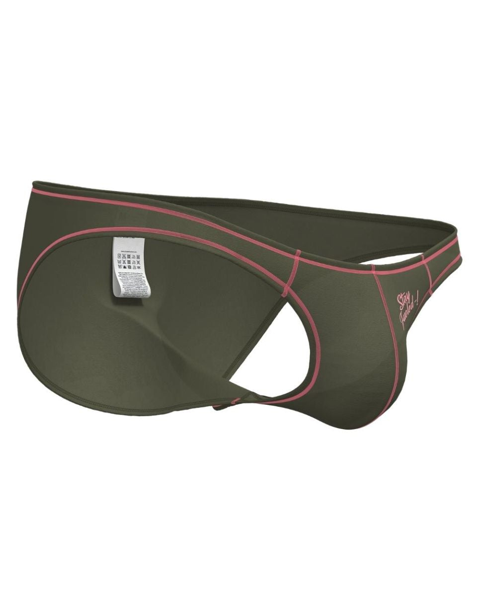 Private Structure Prime Eutopia Men's Bikini Brief in Olive – men's briefs