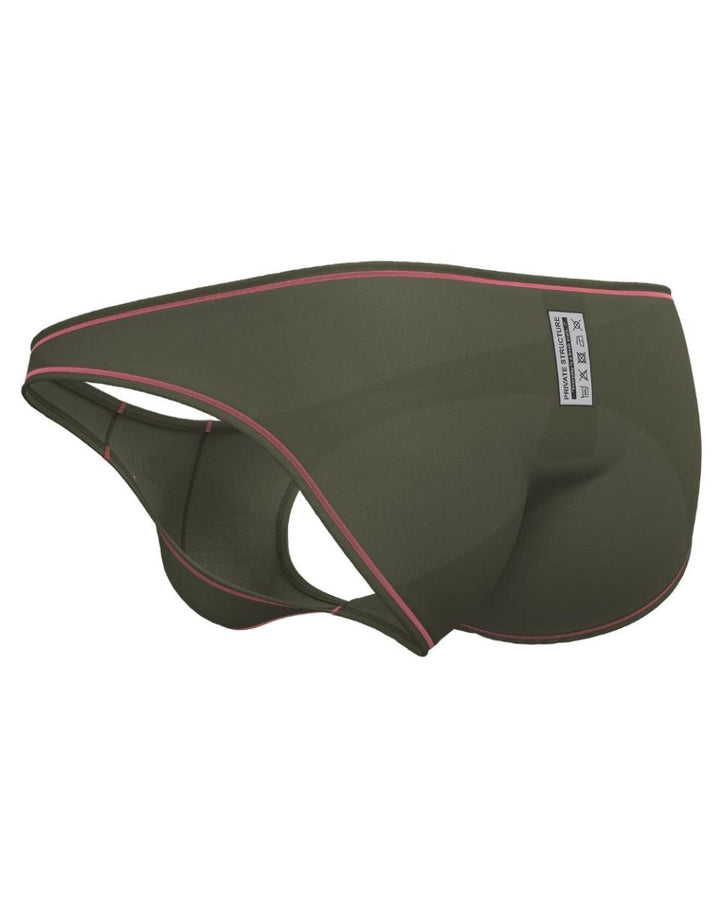 Private Structure Prime Eutopia Men's Bikini Brief in Olive – men's briefs