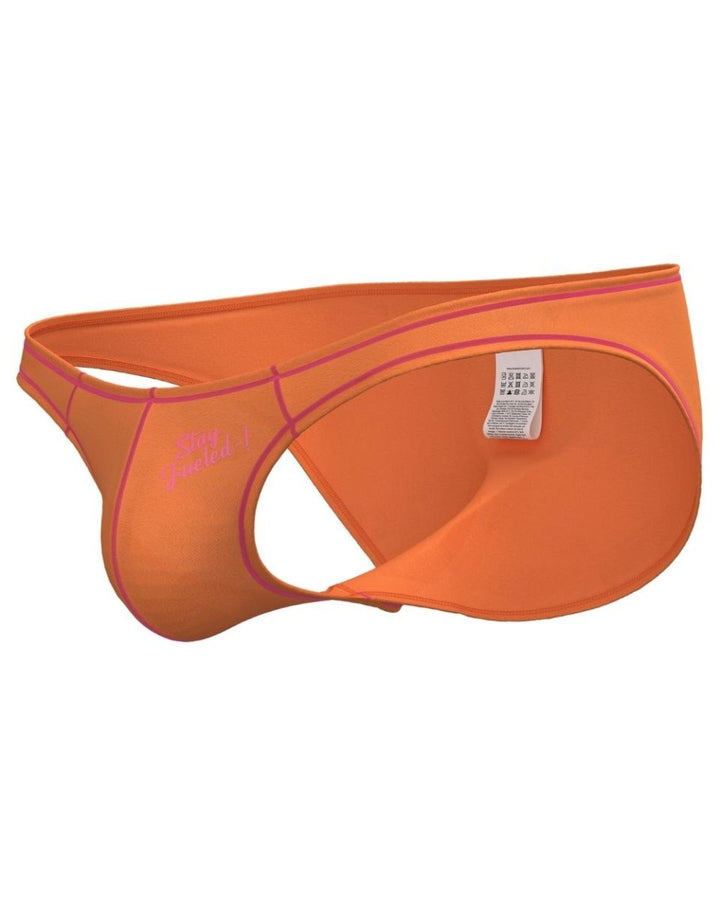 Private Structure Prime Eutopia Men's Bikini Brief in Tangarine – men's briefs
