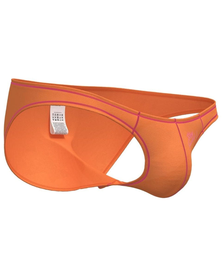 Private Structure Prime Eutopia Men's Bikini Brief in Tangarine – men's briefs
