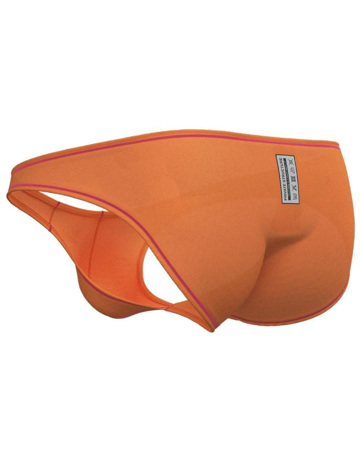 Private Structure Prime Eutopia Men's Bikini Brief in Tangarine – men's briefs