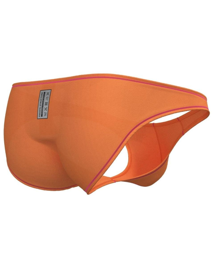 Private Structure Prime Eutopia Men's Bikini Brief in Tangarine – men's briefs