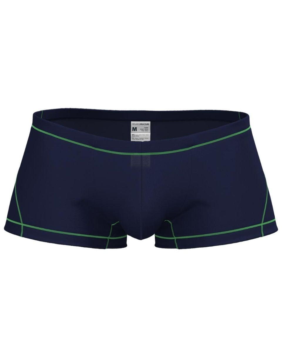 Private Structure Prime Elysian Hipster Men's Trunk Underwear in Blue – men's trunks