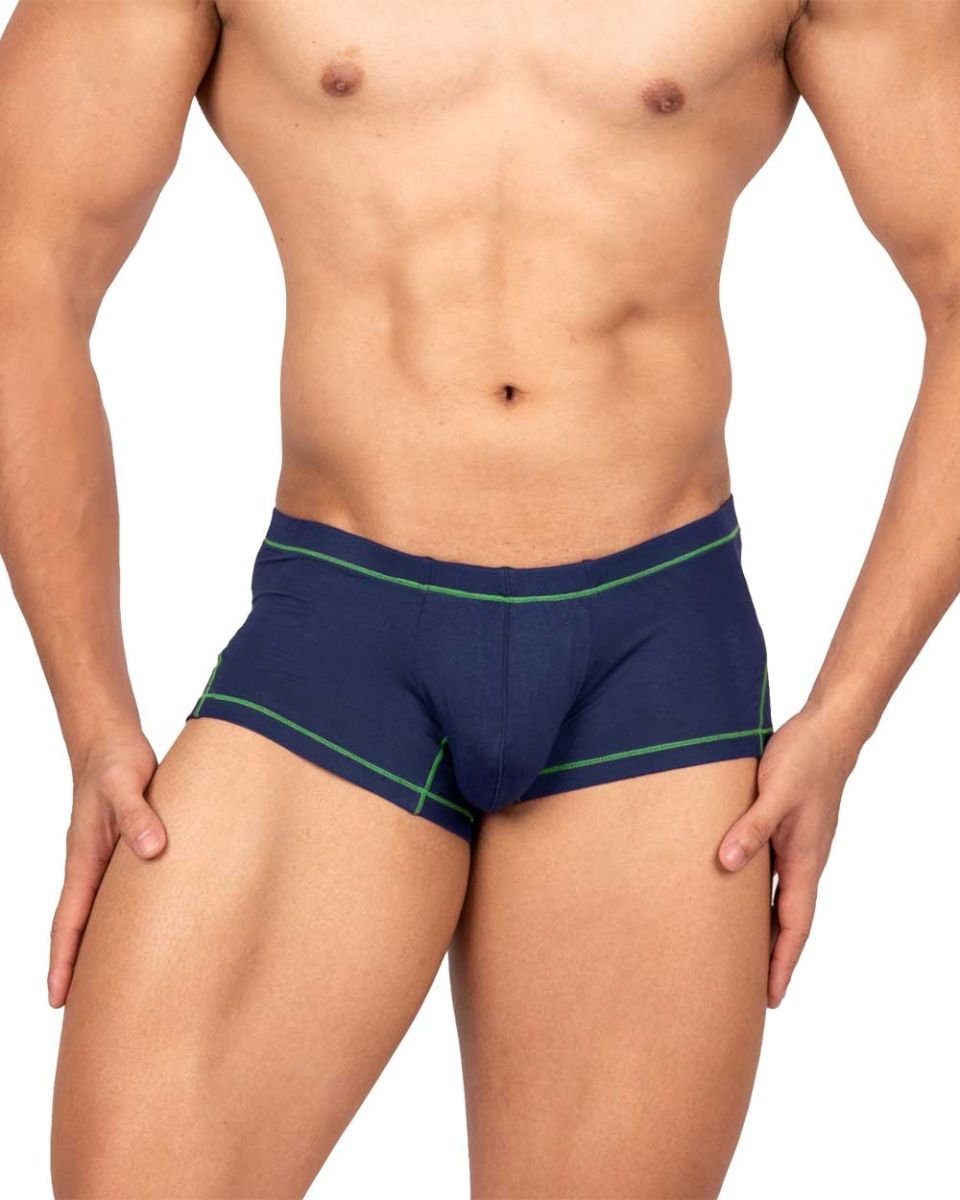 Private Structure Prime Elysian Hipster Men's Trunk Underwear in Blue – men's trunks