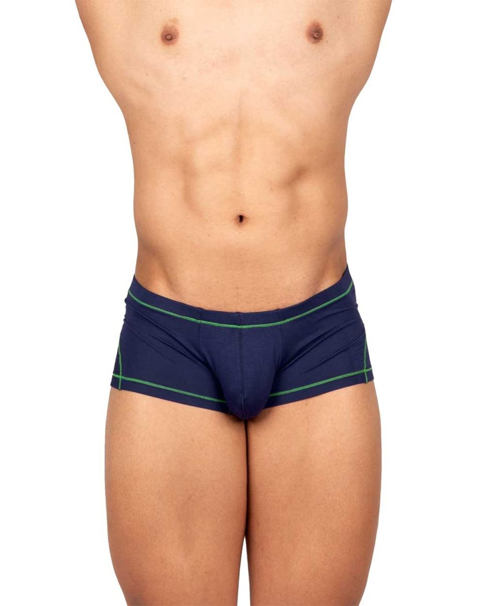 Private Structure Prime Elysian Hipster Men's Trunk Underwear in Blue – men's trunks