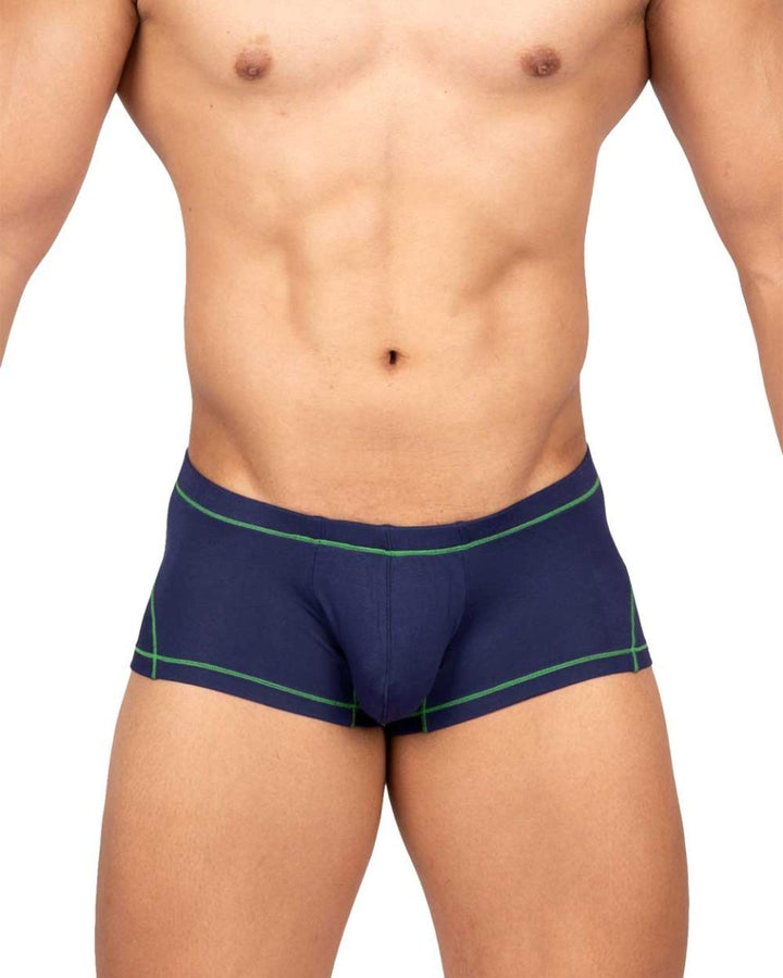 Private Structure Prime Elysian Hipster Men's Trunk Underwear in Blue – men's trunks