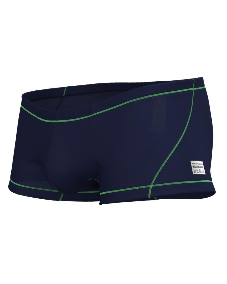 Private Structure Prime Elysian Hipster Men's Trunk Underwear in Blue – men's trunks