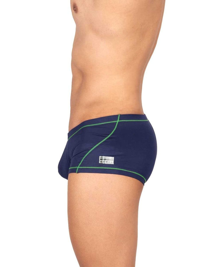 Private Structure Prime Elysian Hipster Men's Trunk Underwear in Blue – men's trunks