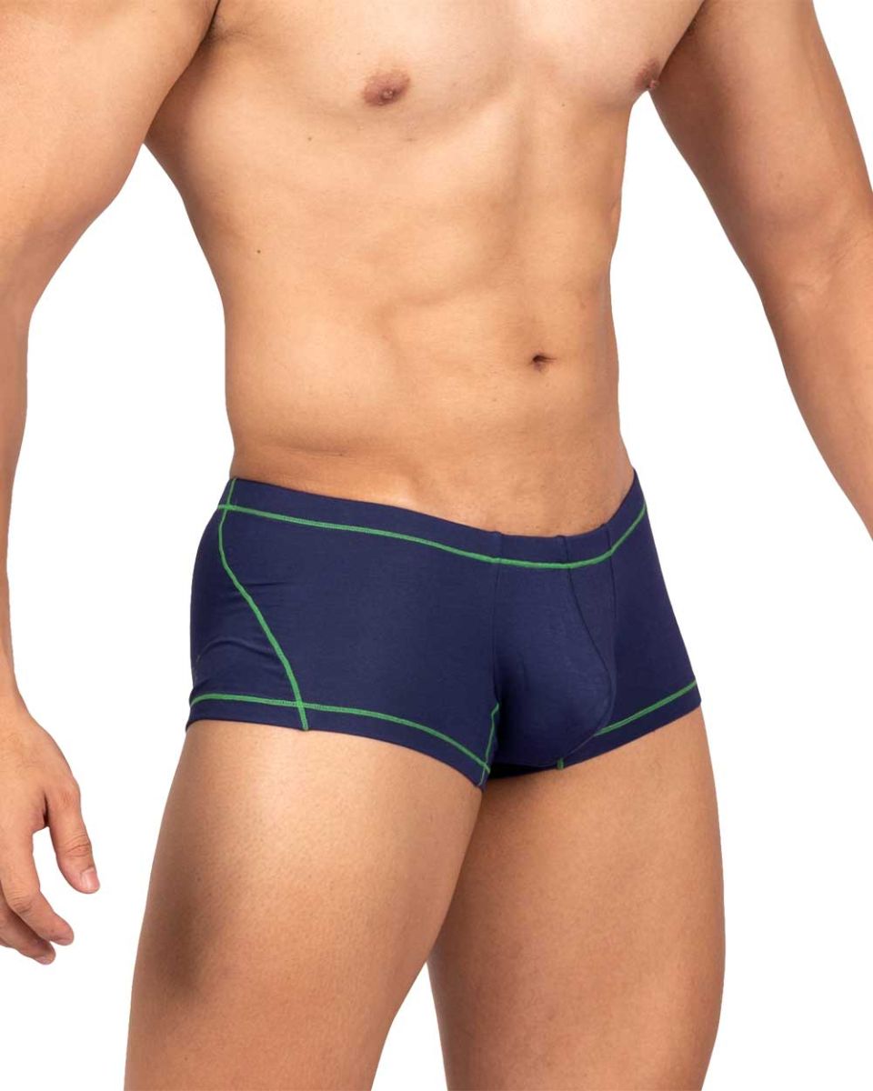 Private Structure Prime Elysian Hipster Men's Trunk Underwear in Blue – men's trunks