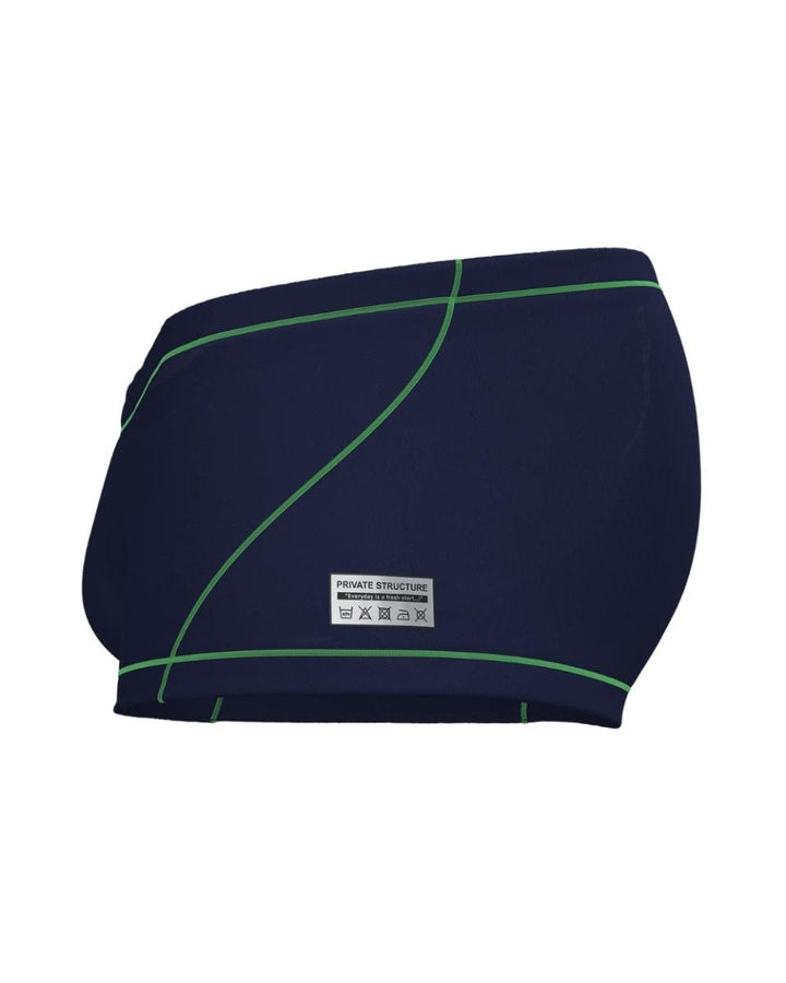 Private Structure Prime Elysian Hipster Men's Trunk Underwear in Blue – men's trunks