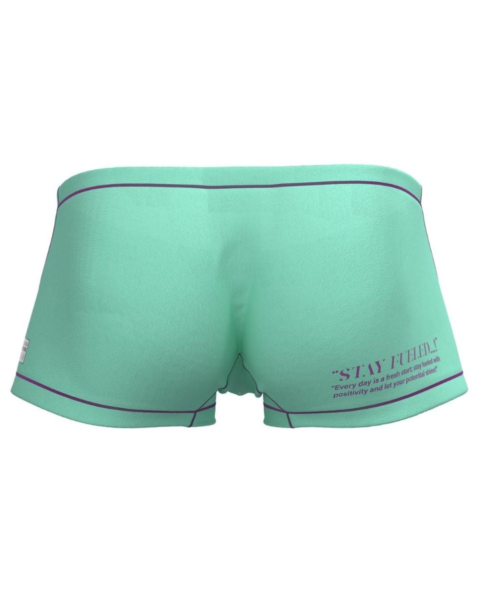 Private Structure Prime Elysian Hipster Men's Trunk Underwear in Cyan – men's trunks