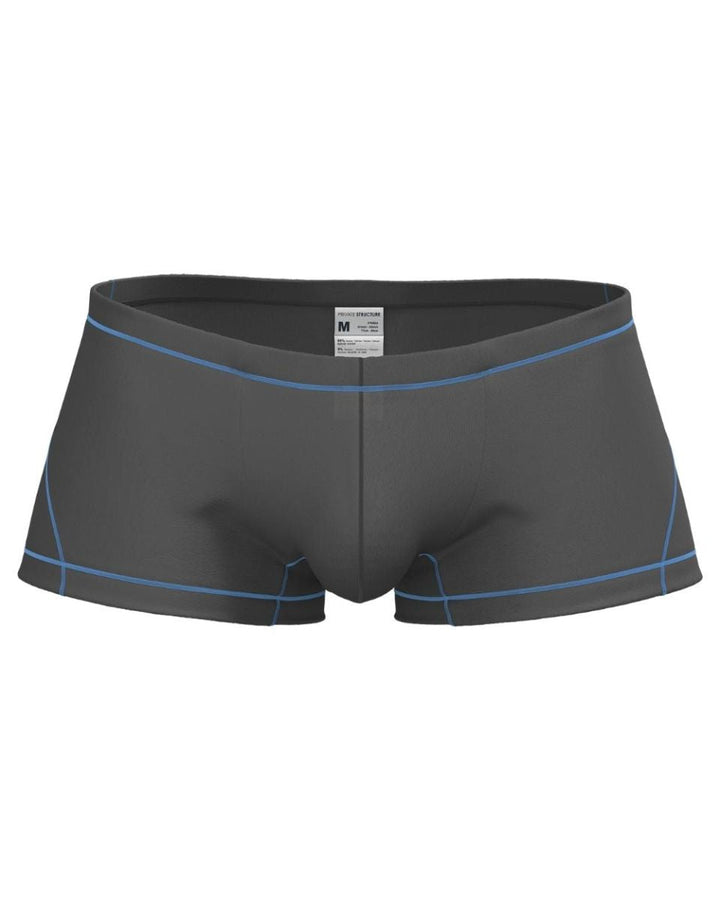 Private Structure Prime Elysian Hipster Men's Trunk Underwear in Gray – men's trunks