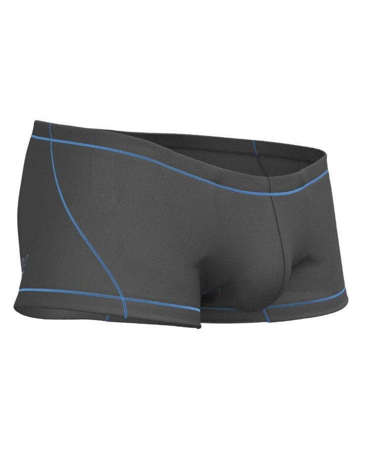 Private Structure Prime Elysian Hipster Men's Trunk Underwear in Gray – men's trunks