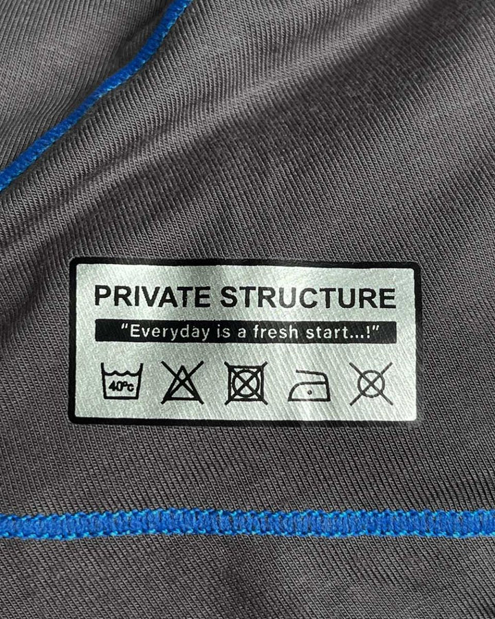 Private Structure Prime Elysian Hipster Men's Trunk Underwear in Gray – men's trunks