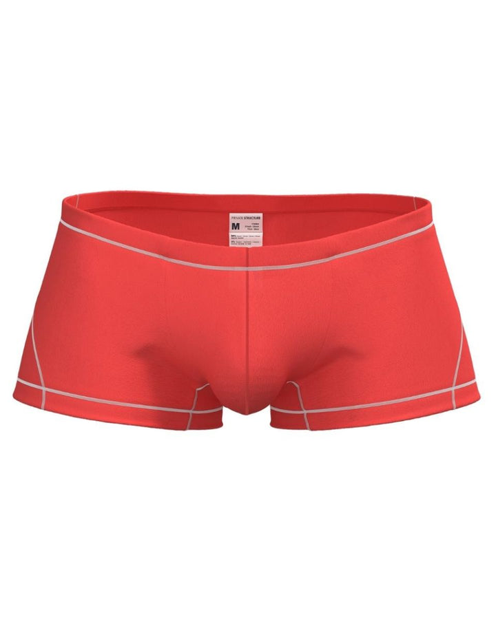 Private Structure Prime Elysian Hipster Men's Trunk Underwear in Red – men's trunks