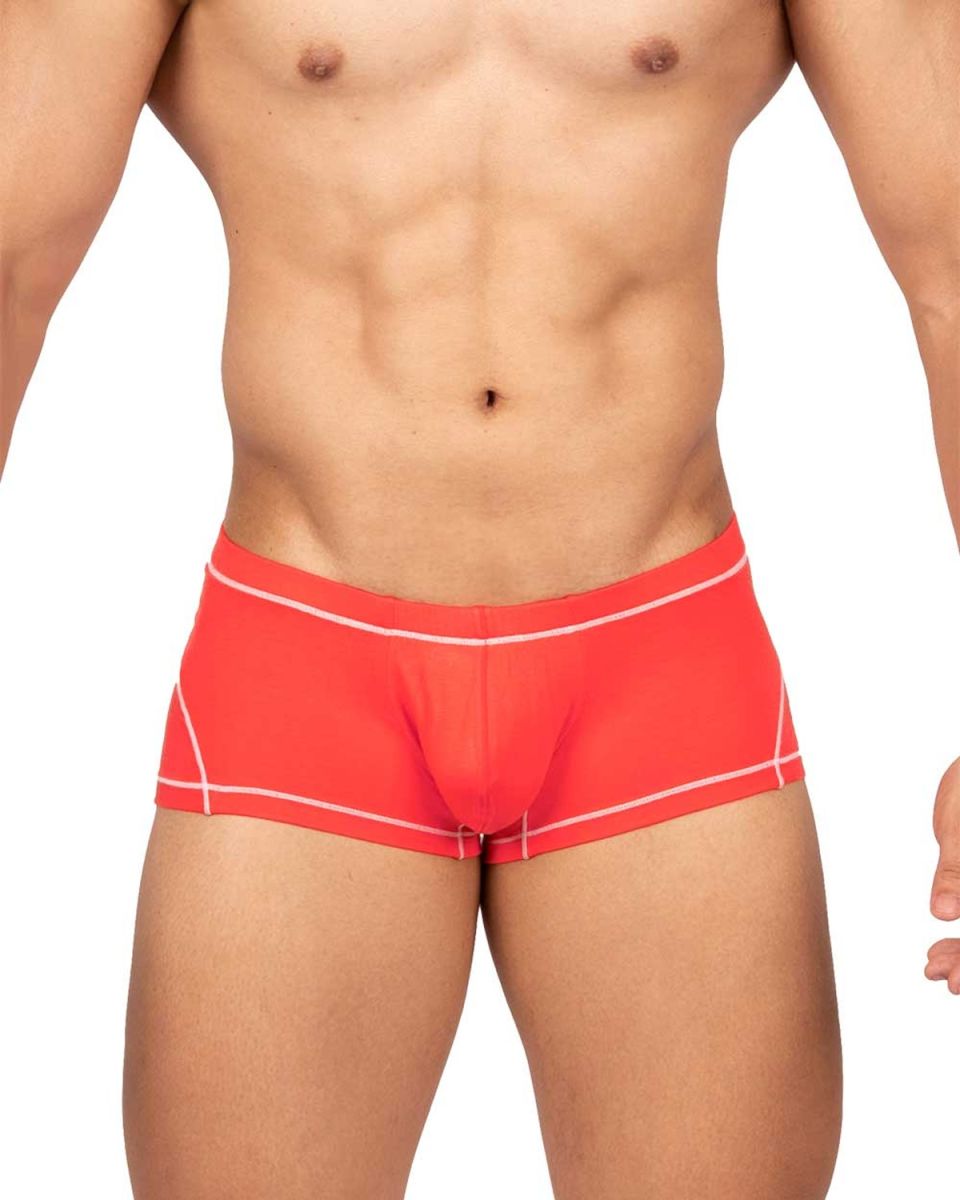 Private Structure Prime Elysian Hipster Men's Trunk Underwear in Red – men's trunks