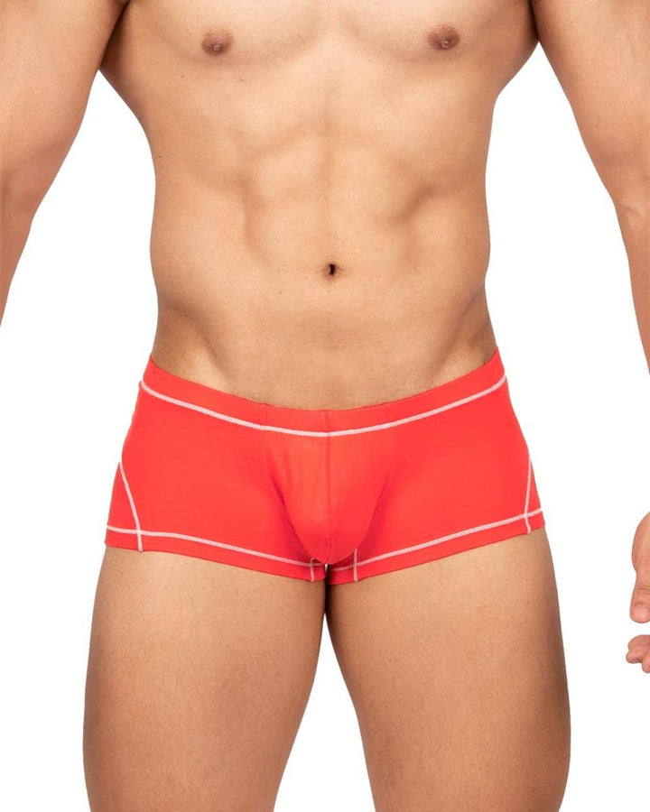 Private Structure Prime Elysian Hipster Men's Trunk Underwear in Red – men's trunks