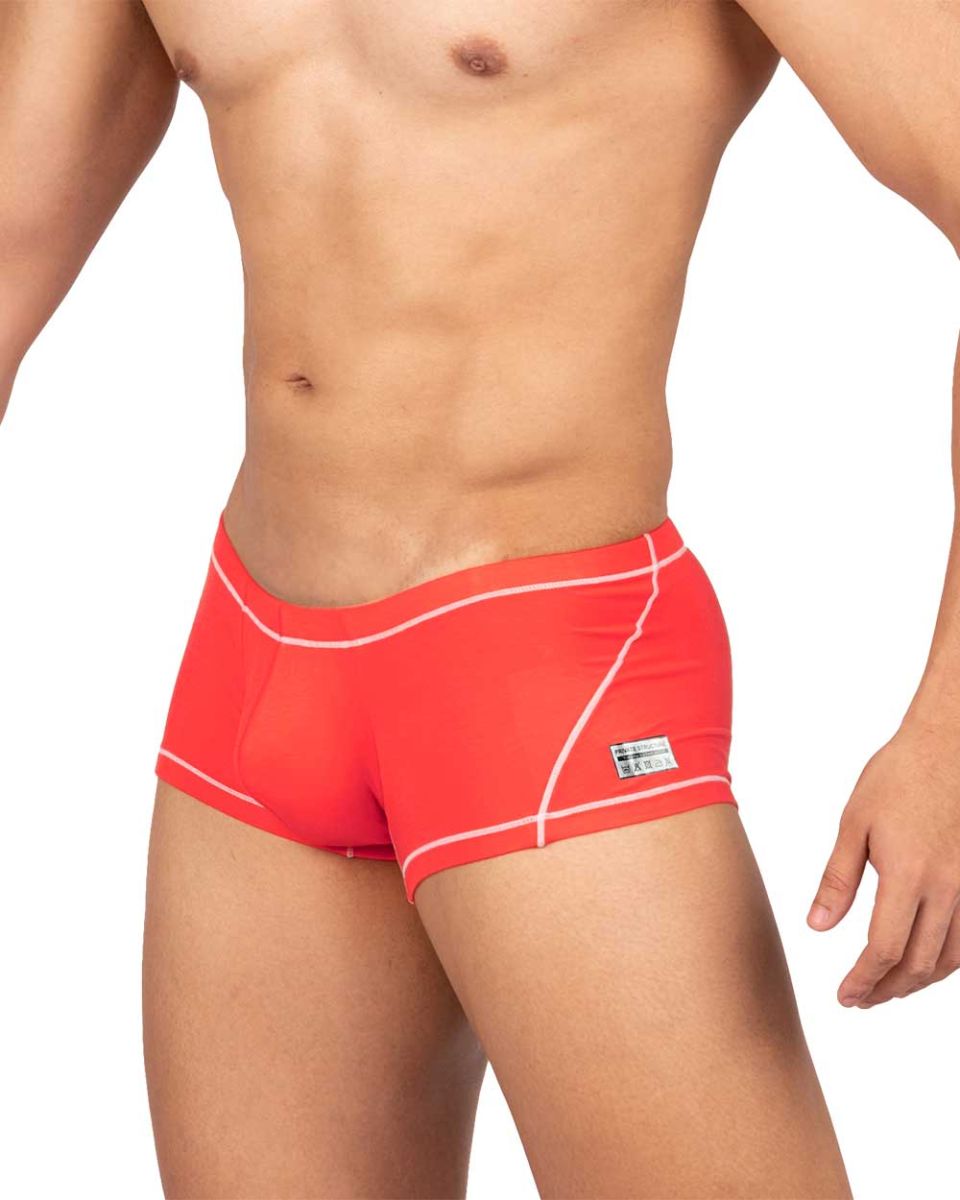 Private Structure Prime Elysian Hipster Men's Trunk Underwear in Red – men's trunks