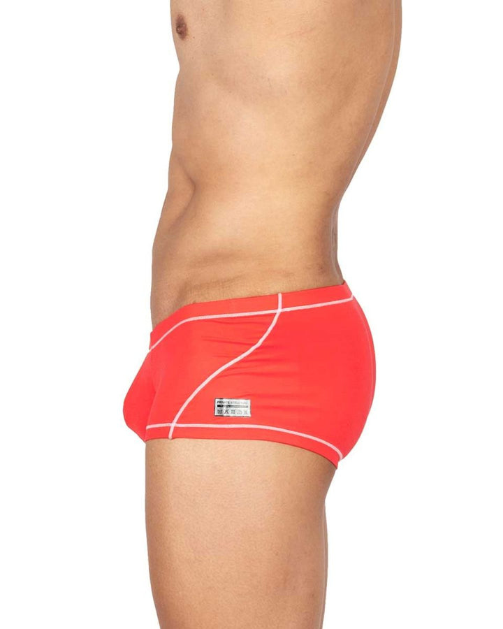 Private Structure Prime Elysian Hipster Men's Trunk Underwear in Red – men's trunks