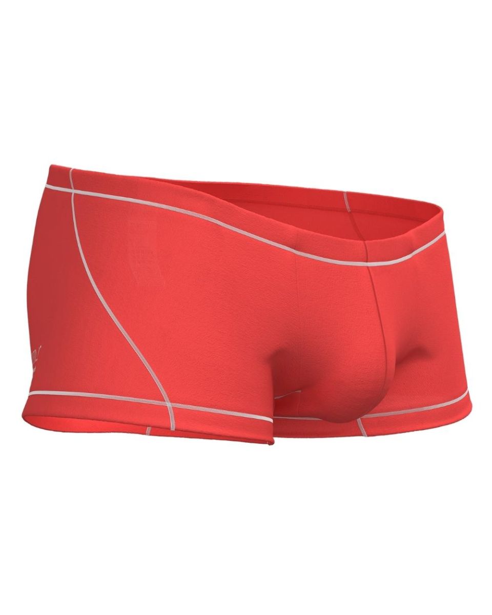 Private Structure Prime Elysian Hipster Men's Trunk Underwear in Red – men's trunks