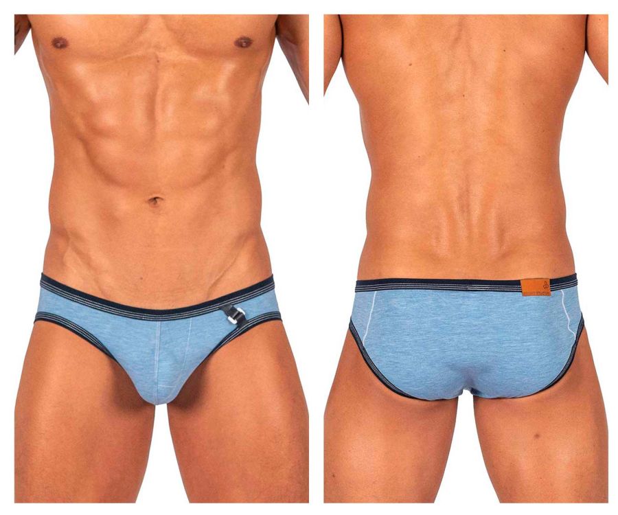 Private Structure Barn Boy Low Rise Mini Men's Bikini Brief in Denim – men's briefs