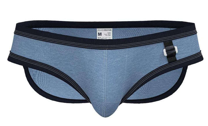 Private Structure Barn Boy Low Rise Mini Men's Bikini Brief in Denim – men's briefs
