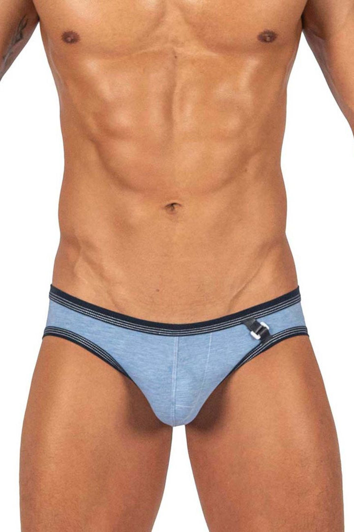 Private Structure Barn Boy Low Rise Mini Men's Bikini Brief in Denim – men's briefs